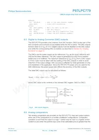 P87LPC779FDH Datasheet Page 17