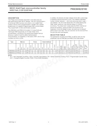 P89C61X2BBD/00 Datasheet Page 2