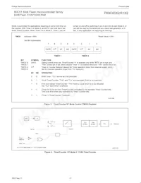 P89C61X2BBD/00 Datasheet Page 21