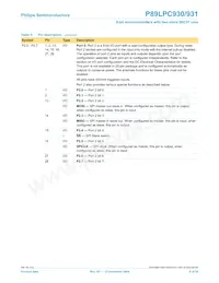 P89LPC9311FDH Datasheet Page 8