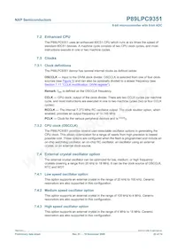 P89LPC9351FDH Datasheet Page 22