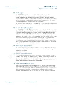 P89LPC9351FDH Datasheet Page 23