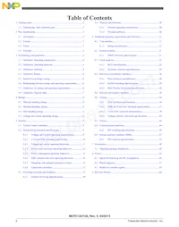 PCF51QU64VLF Datasheet Page 2