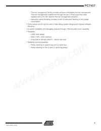 PCX7457VGU933NC Datasheet Page 9