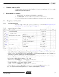 PCX7457VGU933NC數據表 頁面 11
