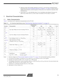 PCX7457VGU933NC Datasheet Page 19