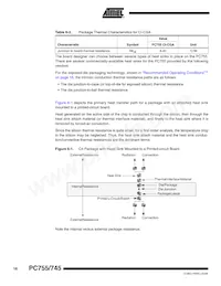 PCX755CVZFU400LE Datasheet Page 18