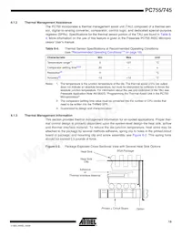 PCX755CVZFU400LE Datenblatt Seite 19