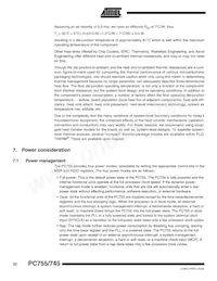 PCX755CVZFU400LE Datasheet Pagina 22