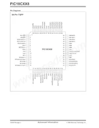 PIC18C658T-E/PT Datasheet Page 2