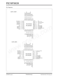 PIC18LF4439T-I/ML Datenblatt Seite 4