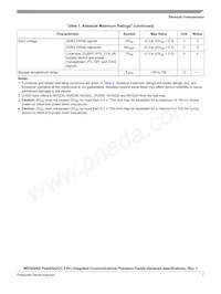 PPC8306SVMADDCA Datasheet Page 7