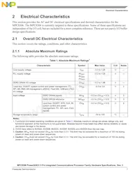 PPC8306VMADDCA Datasheet Page 7
