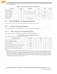 PPC8306VMADDCA Datasheet Page 22