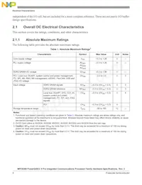 PPC8309VMAGDCA Datasheet Page 8