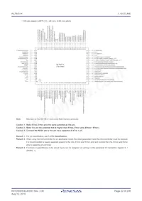 R5F104LFAFP#X0 Datasheet Page 22