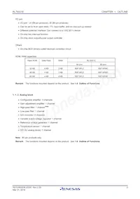 R5F10FMEDFB#YK1 Datasheet Page 21