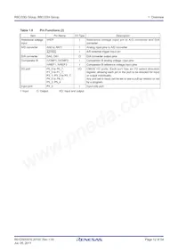 R5F21334GKFP#V0 Datasheet Page 12