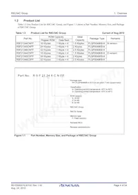 R5F21346CDFP#30 Datasheet Pagina 4