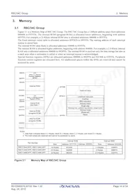 R5F21346CDFP#30 Datasheet Page 14