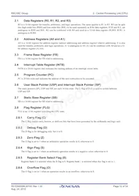 R5F21357CDFP#X4 Datasheet Page 12