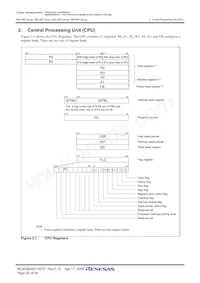 R5F2136AEJFP#W4 Datenblatt Seite 22