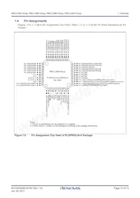 R5F2L3ACMNFP#31 Datasheet Page 15