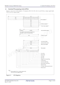 R5F2M120ADSP#W4 Datasheet Page 11