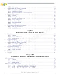 S9S12P64J0CFTR數據表 頁面 11
