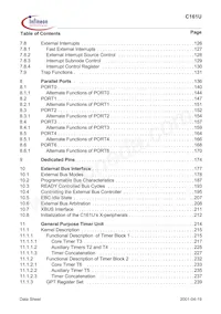 SAF-C161U-LF V1.3 Datenblatt Seite 6