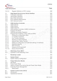 SAF-C161U-LF V1.3數據表 頁面 8