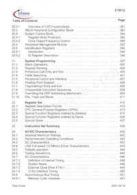 SAF-C161U-LF V1.3 Datenblatt Seite 9
