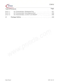 SAF-C161U-LF V1.3 Datasheet Page 10