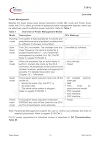 SAF-C161U-LF V1.3數據表 頁面 13