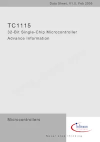 SAF-TC1115-L150EB BB Datasheet Page 3