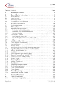 SAF-TC1115-L150EB BB數據表 頁面 5