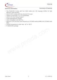 SAF-TC1115-L150EB BB Datasheet Page 8