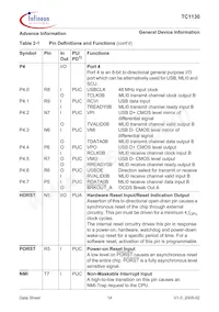 SAF-TC1130-L150EB BB Datasheet Page 20