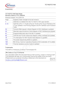 SAF-TC1164-128F80HL AB數據表 頁面 4