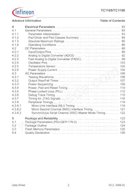 SAF-TC1165-192F80HL AA Datasheet Page 6