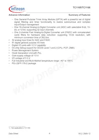 SAF-TC1165-192F80HL AA Datasheet Page 8