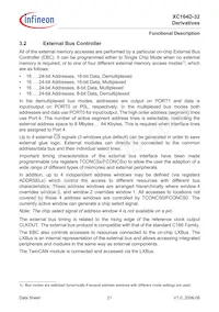 SAF-XC164D-32F40F BB Datasheet Page 23