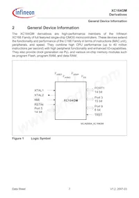 SAF-XC164GM-16F40F BA Datasheet Page 9