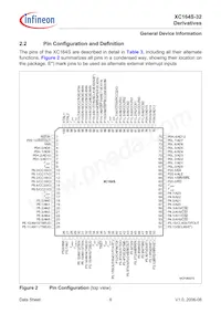 SAF-XC164S-32F40F BB Datasheet Page 10