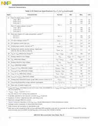 SPC5534MVZ80 Datasheet Page 16