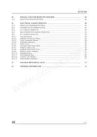 ST10F168SQ6 Datasheet Page 3