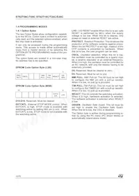 ST62E20CF1 Datasheet Page 10