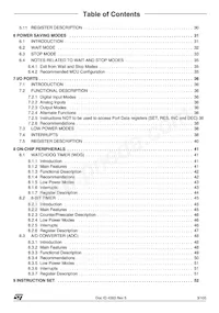 ST62T03CM6/TR Datenblatt Seite 3