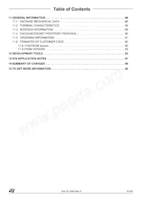 ST62T03CM6/TR Datasheet Page 5