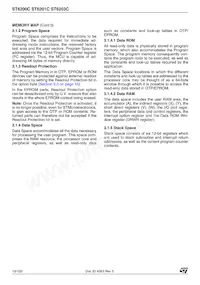 ST62T03CM6/TR Datasheet Pagina 10